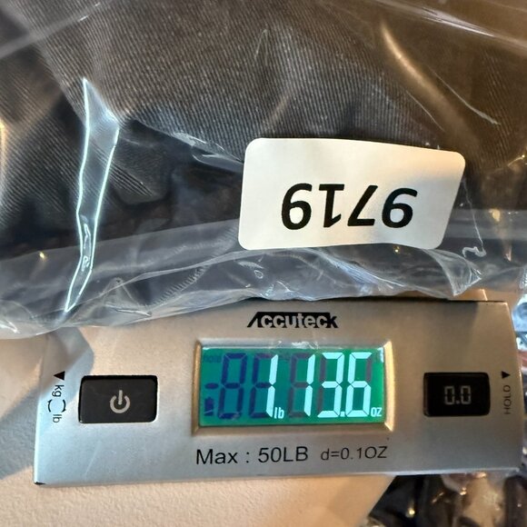 ATWYLD Women L Uniform Jumpsuit Black Denim Short Sleeve Utility Pockets Adjust - Picture 12 of 12